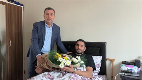 Vali Mustafa Eldivan’dan Kahraman Askerimize Moral Ziyareti